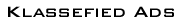Klasse 356's Classified Ads